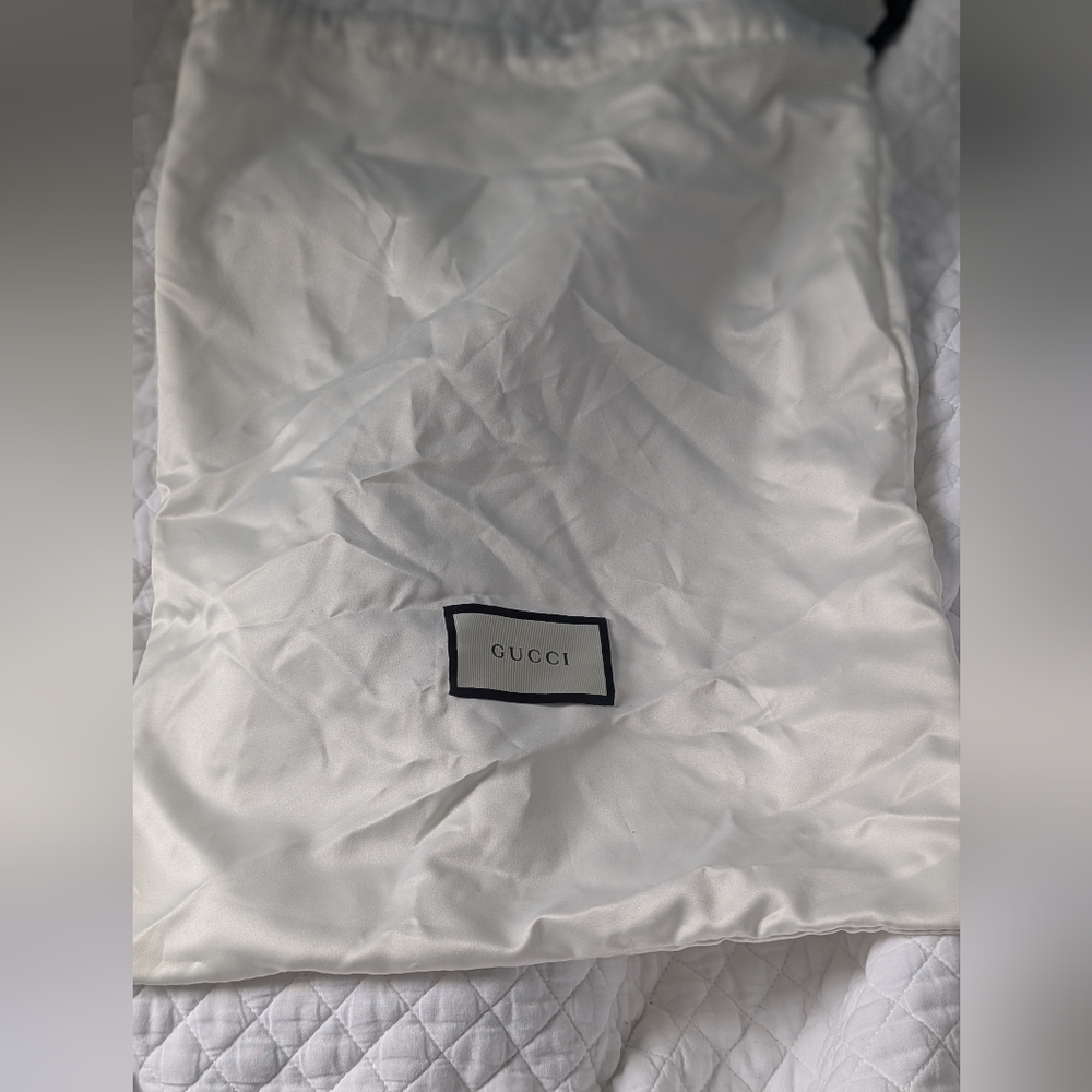 Gucci White Fabric Bag
